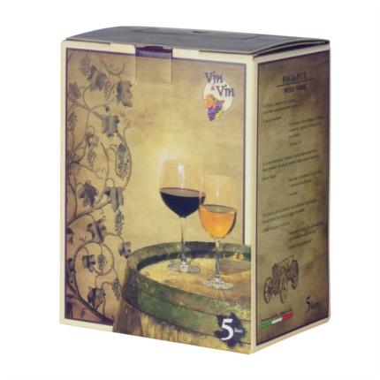 Bag-in-Box 5 lt. Wine theme 