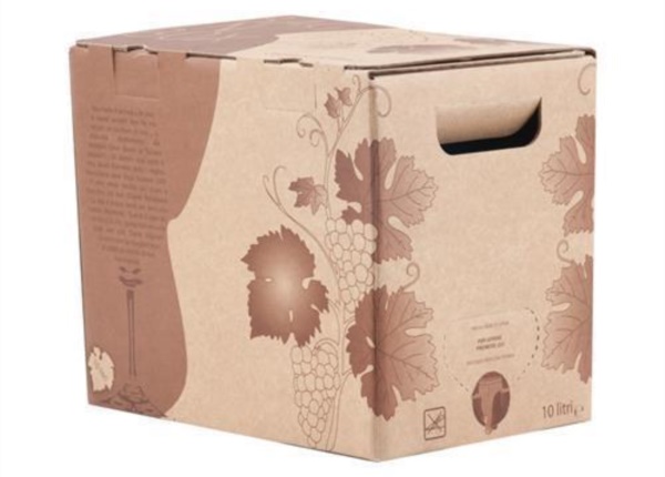 Bag-in-Box printed on kraft paper II 10 lt. wine 