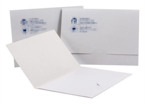 Envelope for medical report 
