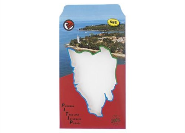 Envelope with customized window 