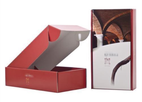 2-bottle folder type box 