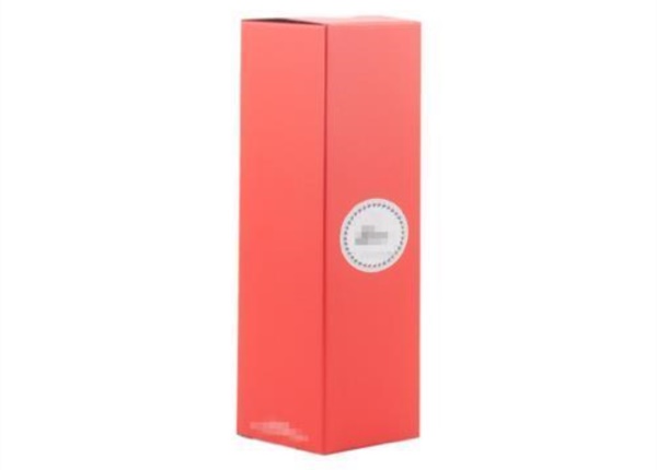 Bottles box with matte coating 