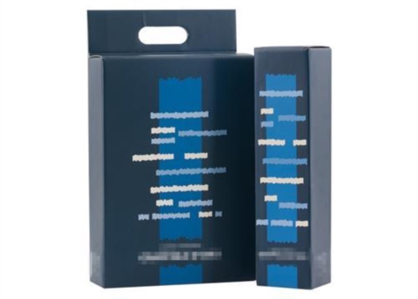 3-colour printed bottles boxes 