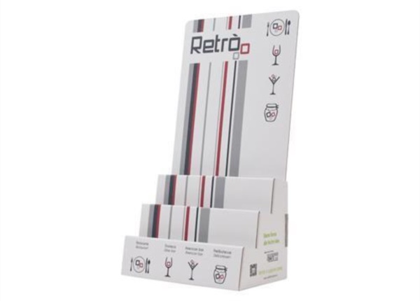 Leaflet dispenser display 