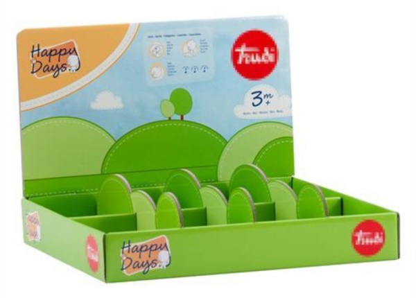 Partition with customized shape toys 