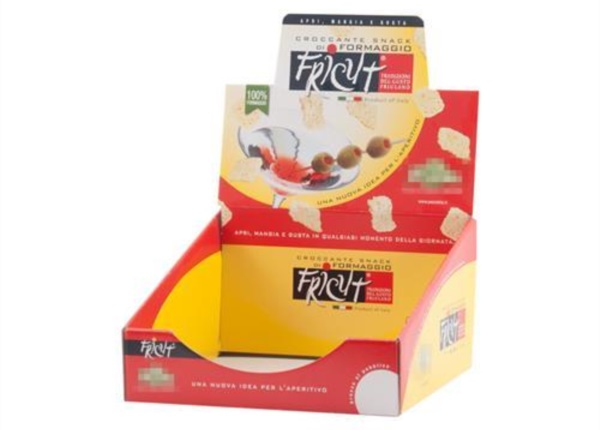 Resealable counter top display 