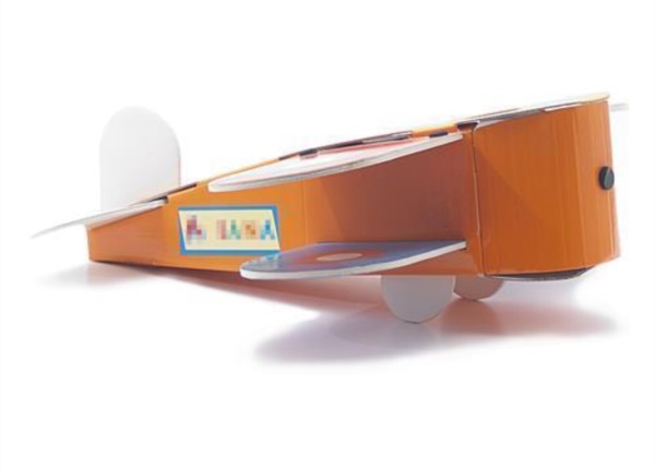 Promotional cardboard airplane 