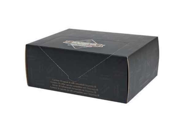 Box for coffee capsules 